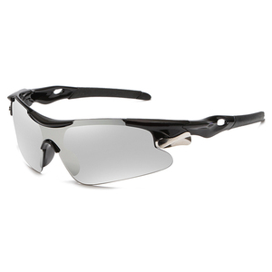 2024 Bán hàng nóng OEM biểu tượng tùy chỉnh phân cực thể thao Kính mát nam giới và phụ nữ một mảnh thiết kế ống kính chạy xe đạp Kính mát ngoài trời - Product Image 4