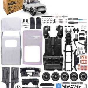 Kit de voiture RC Crawler LD1297K 1/14, modèle RC à modifier soi-même, véhicule télécommandé d'escalade, jouet modèle de vitesse, non assemblé - Product Image 1