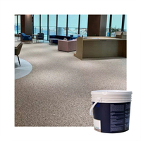 Peinture en pierre de Non-lavage de résine liquide pour l'application de revêtement de bâtiment de décor de mur et de plancher