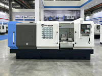 Torno CNC Horizontal de Gran Diámetro DONGS QK1332 con Control GSK, Eje Único, Bancada Plana, de Alta Resistencia para Corte y Procesamiento de Metales