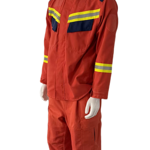Combinaison de sauvetage pour pompiers RJJF-F2-FZ (été) Norme GA633 ignifuge antistatique Équipement de secours en cas de catastrophe - Product Image 1