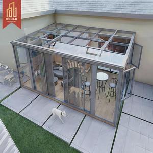 Serre en <span class=keywords><strong>aluminium</strong></span> sur mesure, autoportante, quatre saisons, avec un bel aspect, pour patio, balcon, jardin, véranda - Product Image 1