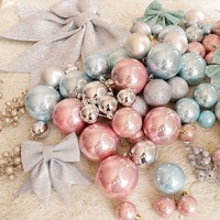 Boules de Noël 2026 écologiques non toxiques, réfléchissantes, brillantes, pigmentées or, argent, rouge, vert, bleu, fabriquées en usine