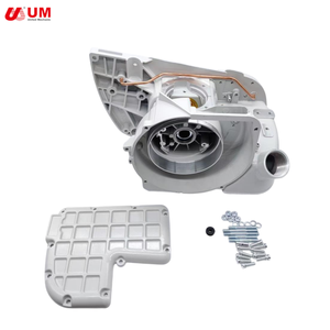 Casing Mesin Gergaji Bensin UM 070 2-Tak untuk 105cc, Casing Aluminium 2-Bagian dengan Bantalan Dudukan OEM Kekuatan Tinggi - Product Image 1