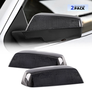 Cubierta de Espejo Retrovisor de Fibra de Carbono 308mm x 80mm Para Chevrolet GMC Silverado Juego Completo - Product Image 5