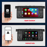 Pour BMW E46 2Din Autoradio Android 14 avec BT WIFI 4G GPS Navigation Radio Écran tactile 7 pouces