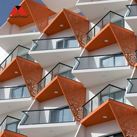 Panneaux de clôture décoratifs en métal découpés au laser, panneau de brise-vue pour jardin, clôture extérieure en aluminium