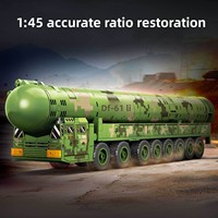 Modèle de Missile Intercontinental Dongfeng-61 de la Série Militaire 203265, Blocs de Construction en Plastique pour Garçons, 40 Pièces