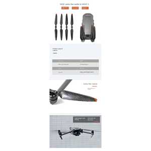 Accesorios de ala de liberación rápida Mavic3 9453F hoja de hélice Drone piezas de reparación de hélice compatibles con Mavic 3 - Product Image 2