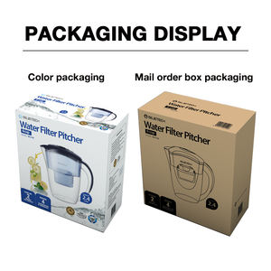 Stoples pemurni air rumah tangga Manual, <span class=keywords><strong>Filter</strong></span> karbon aktif 3,5 l, sistem Pitcher air plastik untuk mobil luar ruangan, penggunaan air rumah tangga - Product Image 6