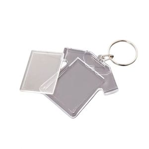 Llavero Redondo de Acrílico Transparente X48-1 para Fotos de Anime y Dibujos Animados, con Inserto para Imprimir con Serigrafía, Llavero con Broche - Product Image 3