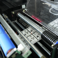 Système d'impression numérique UV à jet d'encre industriel à haute vitesse pour codes-barres et étiquettes monochromes X6 avec machine à refendre