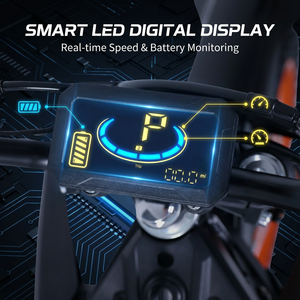 <span class=keywords><strong>Moto</strong></span> Elettrica da Corsa Fuoristrada M5, 48V 50KM/H, Alta Velocità, Motore Centrale 1000W, Telaio in Acciaio Resistente - Product Image 2