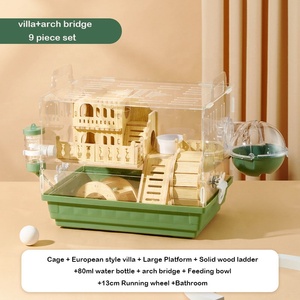 Little Mouse Playground Casa <span class=keywords><strong>de</strong></span> hámster transparente Juguete <span class=keywords><strong>de</strong></span> hámster <span class=keywords><strong>de</strong></span> madera - Product Image 4