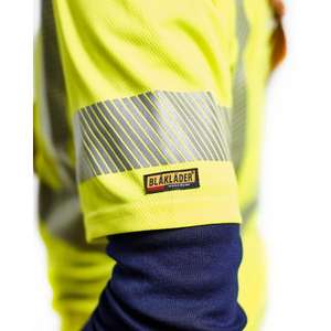 BLAKLADER - 333610133300XS Camiseta Hi-Vis Mujer Amarilla-EAN 7330509539644 ROPA DE TRABAJO DE 2017 - Product Image 4