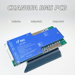 Changfa CF-SW21S80A-A LiFePO4 40A/50A 48V-72V BMS PCBA avec protection, équilibrage, TVS, GPS - Product Image 2