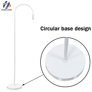 Lámpara de pie UV LED de alta potencia 5W manos libres, secado rápido, <span class=keywords><strong>luz</strong></span> de curado de pegamento para pestañas con pedal para injerto de pestañas - Product Image 5