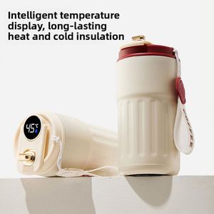Smart Temperature Display Portable Coffee <b>Cup</b> Vacuum Thermos 316 Stainless Steel 6-12 Hours Thermal Insulation Custom Logo - Product Image 3