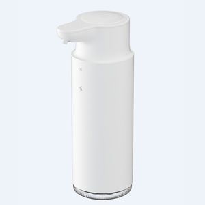 Desktop Automatic Touchless Stainless Steel Metal Foam Soap Dispenser 280ml tank Electric USB Rechargeable Lithium <b>Battery</b> - Product Image 3