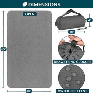 Couverture de voyage grise personnalisée avec sac couverture souple pour <span class=keywords><strong>avion</strong></span> pour enfants et adultes étui de transport extérieur pliable et confortable couverture pour <span class=keywords><strong>avion</strong></span> - Product Image 2