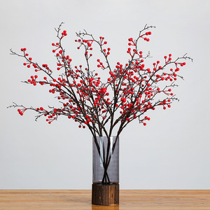 FloDecor Composizione Floreale Artificiale Classica, Regalo per San Valentino, Decorazione Moderna Realistica in Plastica per Soggiorno - Product Image 1