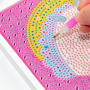 Individuelles Karikatur-Diamantschmuck-Spielzeug mit Rahmen DIY 3D-Spezialform Strass-Diamantschmuck-Spielzeugset für Kinder Mädchen - Product Image 2