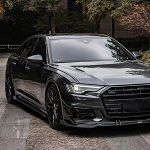 Matériau supérieur préimprégné en Fiber de carbone sèche pare-chocs de voiture A6 <span class=keywords><strong>S6</strong></span> lèvre avant pour <span class=keywords><strong>Audi</strong></span> A6 <span class=keywords><strong>S6</strong></span> 2019-24 pare-chocs de voiture - Product Image 3