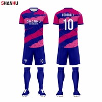 Maillot de football respirant à séchage rapide en gros pour adultes, jeunes et enfants – Service de personnalisation du logo et du numéro de l'équipe – Commande en gros