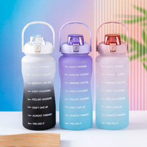 Botella de Agua con Asa Grande de 2.2L y Cápsulas de Sabor a Fruta Variadas para Aromatizar el Agua - Product Image 1