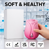 10 Jahre OEM ODM Service Smart App Fernbedienung 10 Frequenzen IPX7 Wasserdichter Silikon-Rosen-Saugvibrator Sexspielzeug
