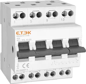 ETEK EKCS101 Best Sale 40A 4P 415V Changeover Switch