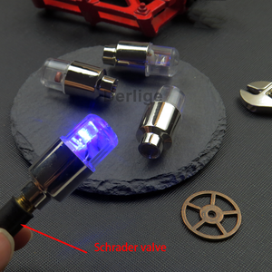 Lumière LED multicolore pour <span class=keywords><strong>valve</strong></span> <span class=keywords><strong>de</strong></span> pneu <span class=keywords><strong>de</strong></span> vélo, moto et voiture - Product Image 2