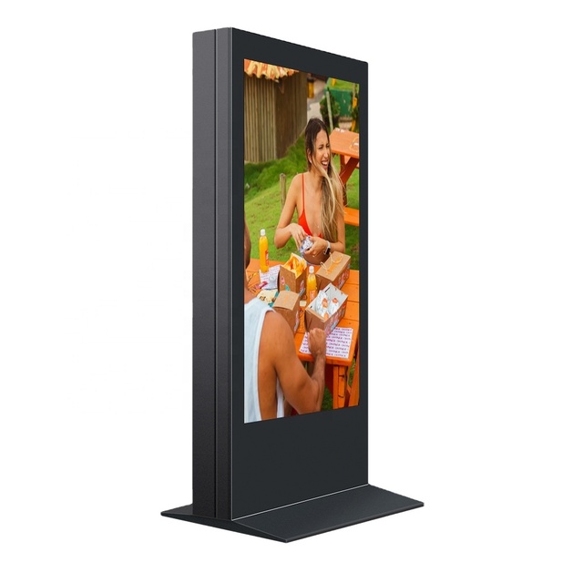 IP65 Touch Screen Outdoor Waterpoof Advertising Digital Signage and Displays Double Sided Outdoor Digital Signage 65 Inch