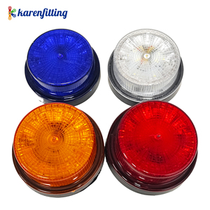 Luz de advertencia lateral LED duradera de 12/24V para camión, luz estroboscópica giratoria intermitente, impermeable, para remolque de coche-001 - Product Image 1