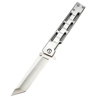Couteau de poche pliant multifonctionnel 5CR13MOV Manche en alliage d'aluminium Camping Edc Couteaux tactiques pour la chasse