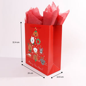 2024 Custom Birthday Gift Paper Bag <b>Christmas</b> Gift Bag Gift Packaging Bag - Product Image 2
