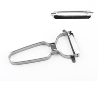 2Pcs Hoge Kwaliteit Roestvrij Staal Keuken Dunschiller Set