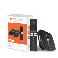 TX200 PRO Android 4K Smart TV Box Reproductor Multimedia de Cuatro Núcleos Dispositivo WiFi Inalámbrico Venta al por Mayor de Fábrica