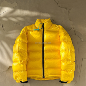 <span class=keywords><strong>Veste</strong></span> en duvet de canard à col montant décontractée avec logo imprimé, nouvelle collection hiver No* Série 25ss, style couple - Product Image 2