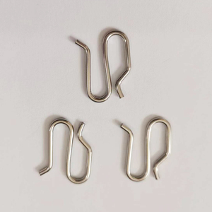 Móc Chữ S Kim Loại Mạ Kẽm Tùy Chỉnh Móc Tạo Hình Dây Thép Không Gỉ - Product Image 1