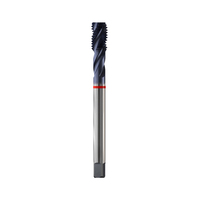 T2839  5/16-18UNC-3/8-24UNF Tap Mesin Baja Kecepatan Tinggi Alur Lurus Alat Pembuat Ulir Standar Amerika Tap Mesin Pembuat Ulir