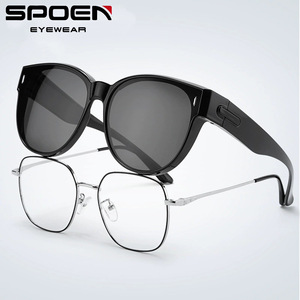Spoen แว่นตากันแดดโพลาไรซ์ขอบเต็ม UV400แว่นตาขี่จักรยานสำหรับผู้ชายผู้หญิงกีฬากลางแจ้ง - Product Image 1