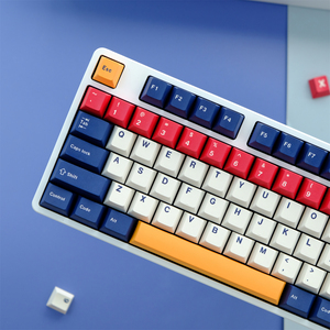 <span class=keywords><strong>GMK</strong></span> Like Splice Theme 129คีย์,ชุดแป้นพิมพ์โปรไฟล์เชอร์รี่สีระเหิด PBT สำหรับแป้นพิมพ์เครื่องกล - Product Image 3
