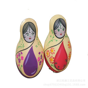 Pu Foam Russian Doll Shape Fidget Toy For Kids 2 4 Years Unisex High <b>Rebound</b> Gift - Product Image 2