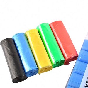 Portable heavy duty black/clear bin hdpe plastic 30 liters/ 13gallon trash dustbin waterproof garbage bag