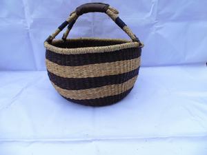 Seagrass <b>Storage</b> <b>Basket</b> Wholesale Willow Bolga <b>Basket</b> Natural Multifunction Sea Grass Straw <b>Wicker</b> Woven <b>Basket</b> - Product Image 5