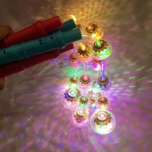 Venta caliente portátil Bobo Ball Linterna iluminada para niños Juguetes Linternas de bolas redondas - Product Image 1