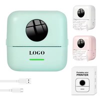 Printer Foto & Perencana Mini Portabel Warna Antarmuka USB Printer Pemindai Buku Termal Berukuran Saku Kecil