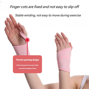 Attelle de soutien du poignet Aofit anti-entorse, soulagement de la douleur arthritique, compression, élastique, néoprène, pour la musculation - Product Image 5