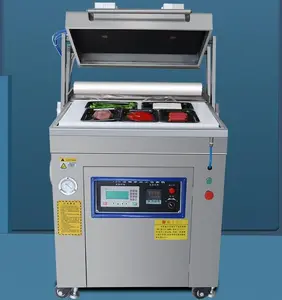 Automatische Fleischhaut-Vakuumverpackungsmaschine Fischhaut-Vakuumverpackungsmaschine Lebensmittelteller Verschließer